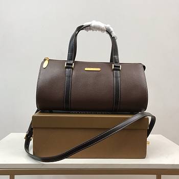 Burberry Mini Travel Bag Brown Size 25 x 12 cm