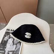 Chanel Hat Black/Brown - 4