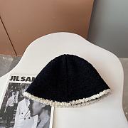 Chanel Hat Black/Brown - 5