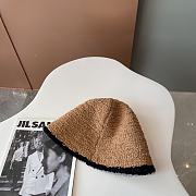 Chanel Hat White/Brown - 6