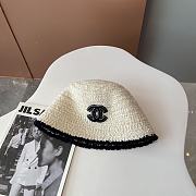 Chanel Hat White/Brown - 5
