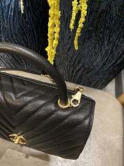 Chanel Coco Cheveron Black Size 18×29×12 cm - 6