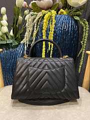 Chanel Coco Cheveron Black Size 18×29×12 cm - 3