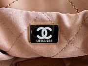 Chanel 22 Tote Bag Brown Pearl Size 25 x 22 x 6.5 cm - 3