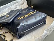 Chanel 22 Tote Bag Blue Pearl Size 25 x 22 x 6.5 cm - 4