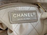 Chanel 22 Tote Bag White Pearl Size 25 x 22 x 6.5 cm - 3