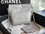 Chanel 22 Tote Bag Gray Pearl Size 25 x 22 x 6.5 cm - 6