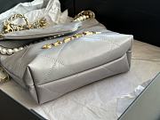 Chanel 22 Tote Bag Gray Pearl Size 25 x 22 x 6.5 cm - 2
