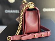 Chanel Leboy Cheveron Red Bag Size 25 cm - 5