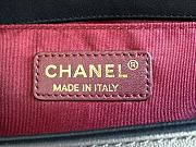 Chanel Leboy Cheveron Black Bag Size 25 cm - 4