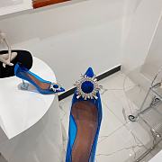 Amina Muaddi High Heels Blue 9.5 cm - 6