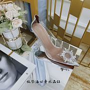 Amina Muaddi High Heels White 9.5 cm - 1
