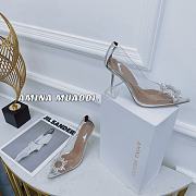 Amina Muaddi High Heels White 9.5 cm - 3