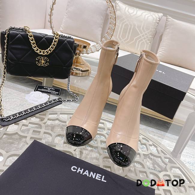 Chanel Beige Boots 7.5 cm - 1