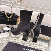 Chanel Black Boots 7.5 cm - 4