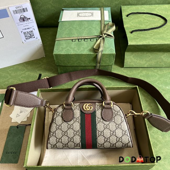 Gucci Ophidia Series Mini GG Handbag 724606 Size 21 x 12 x 10 cm - 1