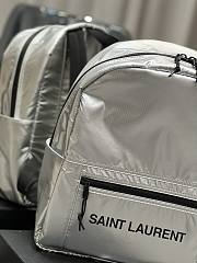 YSL Nylon Backpack Bag Size 32×37×6 cm - 3
