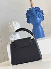 Louis Vuitton Capucines Mini Black Size 21 x 14 x 8 cm - 6
