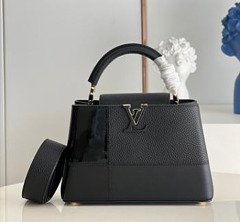 Louis Vuitton Capucines BB Black Bag Size 27 x 18 x 9 cm