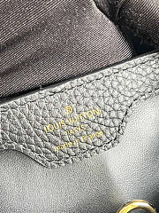 Louis Vuitton Capucines BB Black Bag Size 27 x 18 x 9 cm - 3