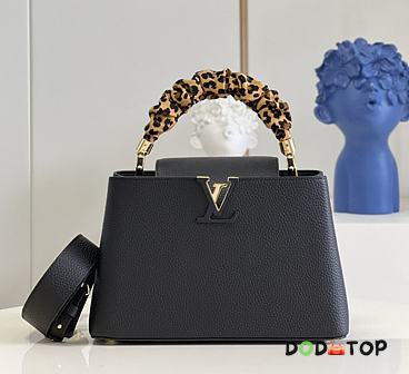 Louis Vuitton Capucines MM Black Bag Size 31.5 x 20 x 11 cm - 1