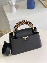 Louis Vuitton Capucines MM Black Bag Size 31.5 x 20 x 11 cm - 4