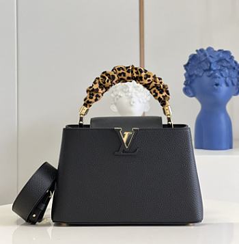 Louis Vuitton Capucines BB Black Bag 01 Size 27 x 18 x 9 cm
