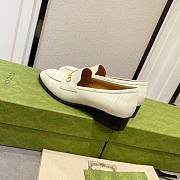 Gucci Loafers White 01 - 4