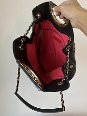 Chanel Shopping Bag Black Size 27x30x12 cm - 4