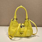 Prada Moon Handbags Yellow 1BA381 Size 22.5 x 16 x 7.5 cm - 1