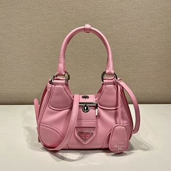 Prada Moon Handbags Pink 1BA381 Size 22.5 x 16 x 7.5 cm