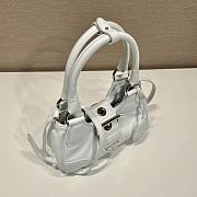 Prada Moon Handbags White 1BA381 Size 22.5 x 16 x 7.5 cm - 5