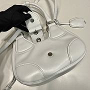 Prada Moon Handbags White 1BA381 Size 22.5 x 16 x 7.5 cm - 4