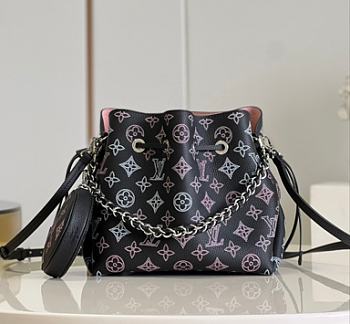 Louis Vuitton Bella Mahina Leather Handbag M21096 Size 19 x 22 x 14 cm