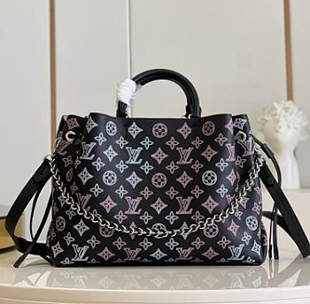 Louis Vuitton Bella Tote Mahina Leather Handbag M59200 Size 32 x 23 x 13 cm