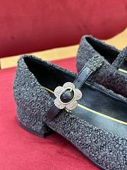 Chanel Tweed Shoes Black - 4