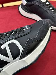 Valentino V Logo Men's Shoes Black - 4