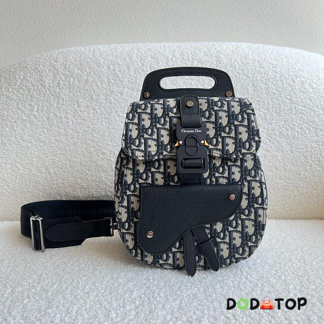Dior Mini Gallop Sling Bag Size 19 × 27.5 × 11.5 cm - 1
