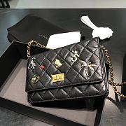Chanel Lucky Charms Reissue WOC Quilted Calfskin Size 12.3 x 19.2 x 3.5 cm - 2