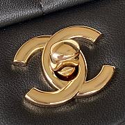 Chanel Lambskin Black Size 17 x 14 x 7 cm - 3