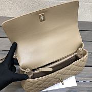 Chanel Coco Handle Bag Dark Beige Size 29 cm - 4