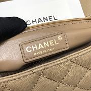 Chanel Coco Handle Bag Dark Beige Size 29 cm - 6