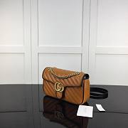 Gucci GG Marmont Brown Size 26 cm - 5