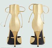 Gucci Women's high heel metallic pump 105mm - 3