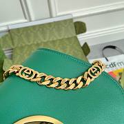 Gucci Blondie Shoulder Bag Green Size 28 x 16 x 4 cm - 4