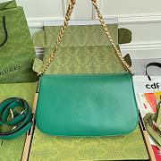 Gucci Blondie Shoulder Bag Green Size 28 x 16 x 4 cm - 2