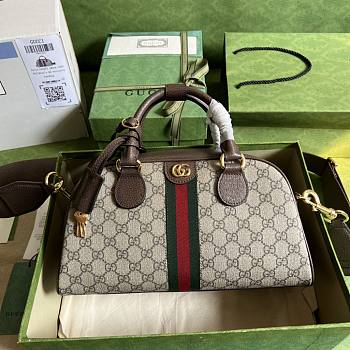 Gucci Ophidia GG Top Handle Bag Size 32.5 x 20 x 16 cm