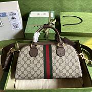 Gucci Ophidia GG Top Handle Bag Size 32.5 x 20 x 16 cm - 5
