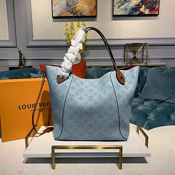 Louis Vuitton Lu Hina Medium Handbag Light Blue Size 46 x 29.5 x 17 cm