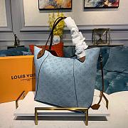 Louis Vuitton Lu Hina Medium Handbag Light Blue Size 46 x 29.5 x 17 cm - 3